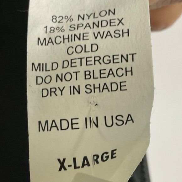 NWT Southwind Apparel Black Tights X-Large Nylon Spandex Womens Activewear - Picture 6 of 7